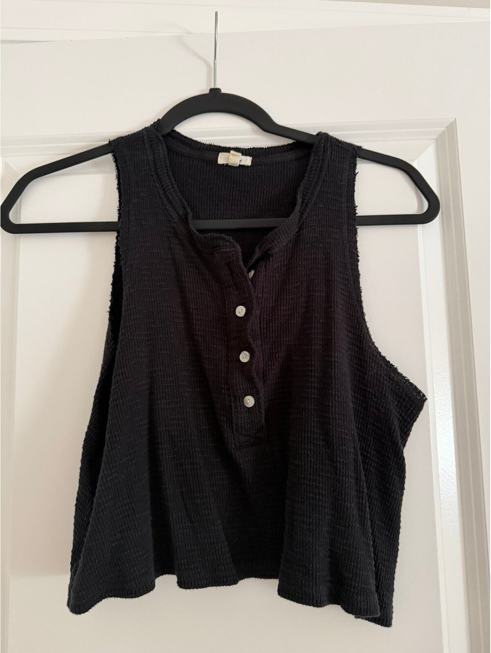 Aerie Henley Button Up Tank